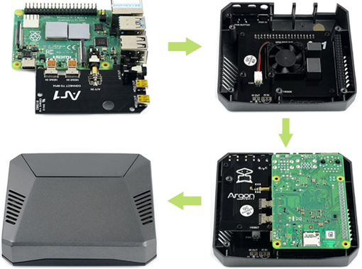 Argon ONE Raspberry Pi 4 Aluminium Case