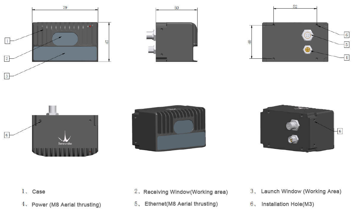 CE30-C Area Array Laser Rada