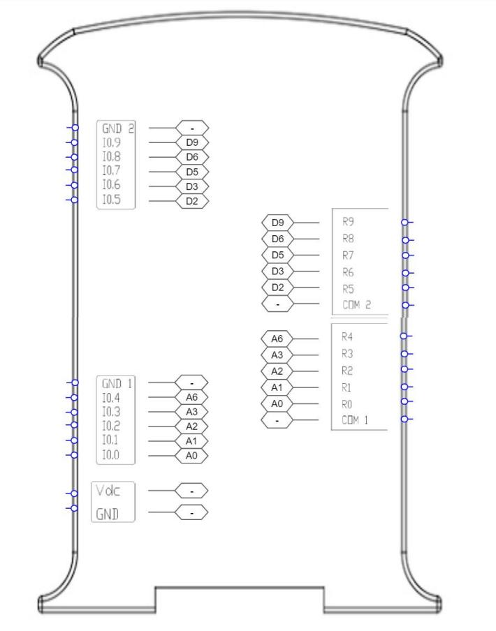 10 I/Os Relay Module - CPU Arduino NANO (Relay Output)