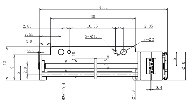 18° Micro-stappenmotor