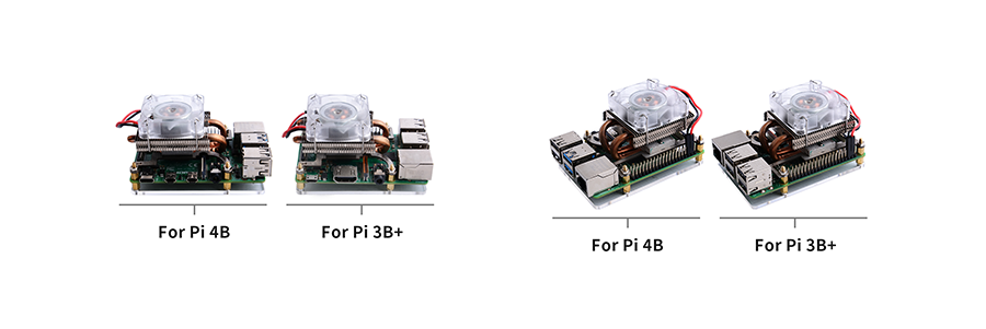 Colorful ICE Tower Cooling Fan for Raspberry Pi