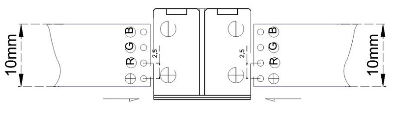 4-Pin LED Strip Connector (5PCS)