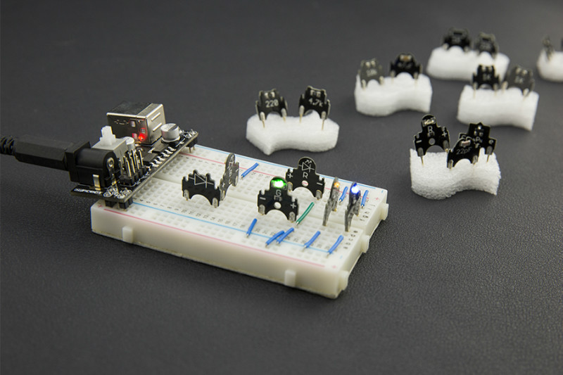 ECell: Breadboard-Plugin Components Pack - DFRobot