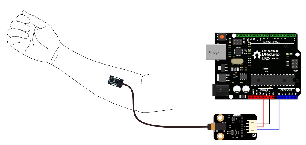 Détecteur magnétique Gravity DFR0033 DFRobot - Capteurs de distance et mvt