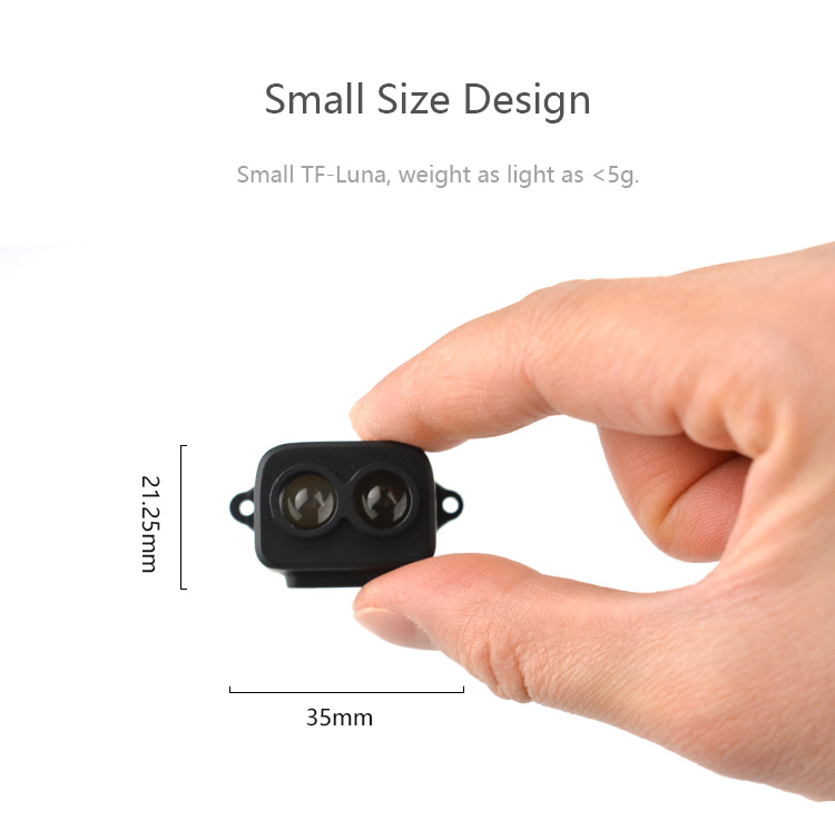 TF-Luna (ToF) Micro Single-point Ranging LiDAR