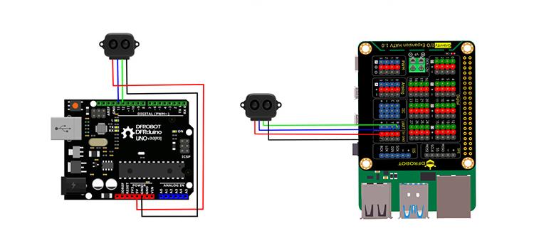 TF-Luna (ToF) Micro Single-point Ranging LiDAR