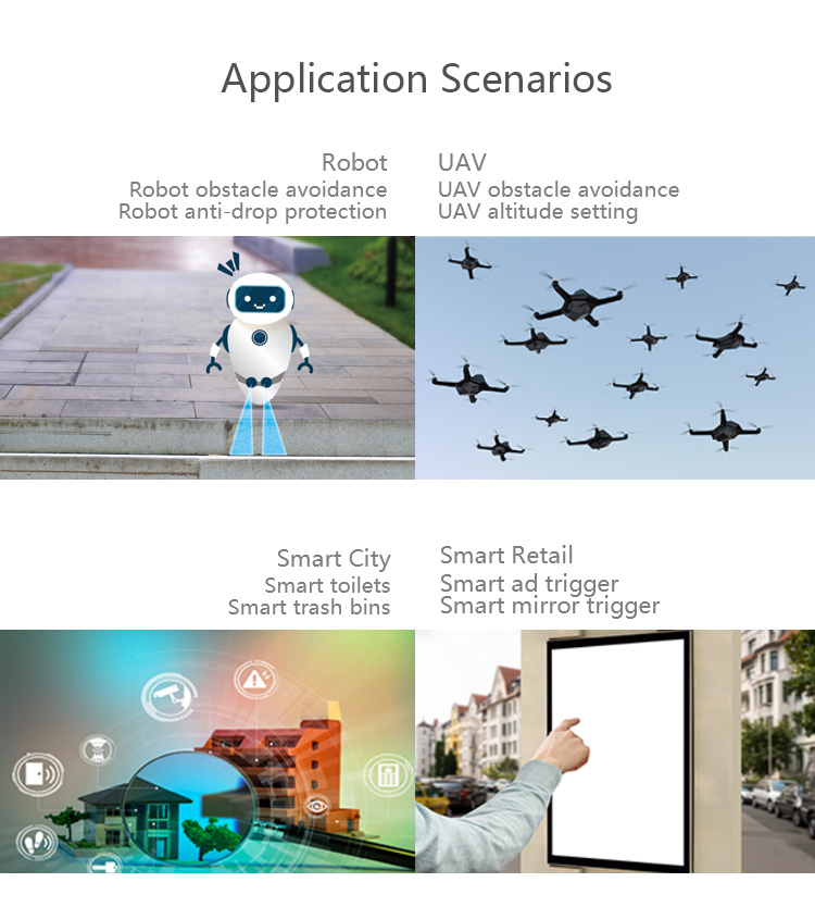 TF-Luna (ToF) Micro Single-point Ranging LiDAR